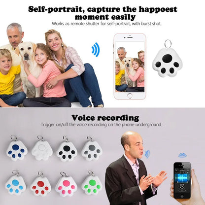 Mini Pet Anti-Lost Smart GPS Tracker, Dog Cat Pet for IOS/ Android Locator