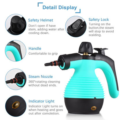 Multifunctional Portable Handheld Steam Cleaner, High Temperature