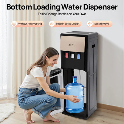 Bottom Loading, Hot & Cold Standing Water Dispenser,
