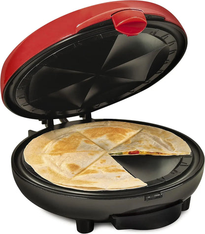 8" - 6 Wedge Quesadilla Maker w/Extra Stuffing, Latch