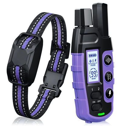 3300' Waterproof Dog Training Collar for 5-120lbs w/Remote Control