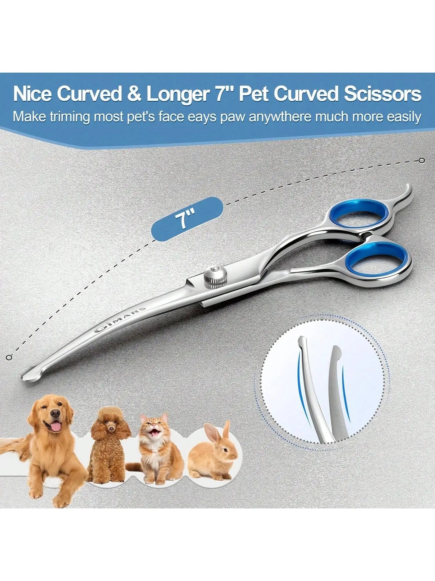 5pc Professional Pet Beauty Scissors Set