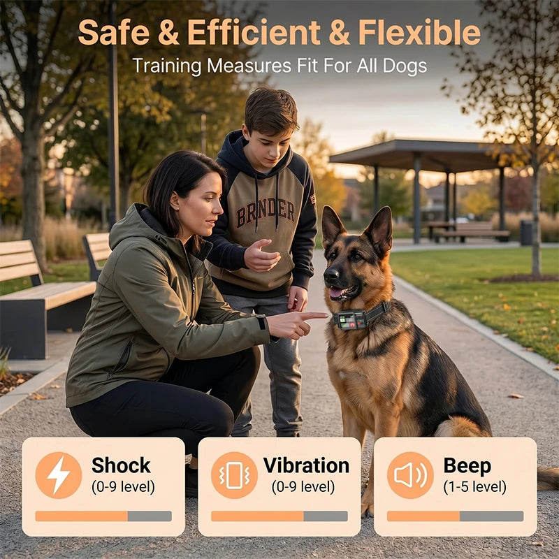 Wireless Outdoor GPS Dog Fencing System Collar, Waterproof, Wireless