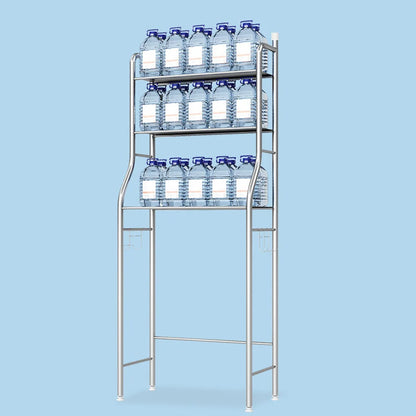 3-Tier Freestanding Over Toilet Storage Shelves, Paper Holder