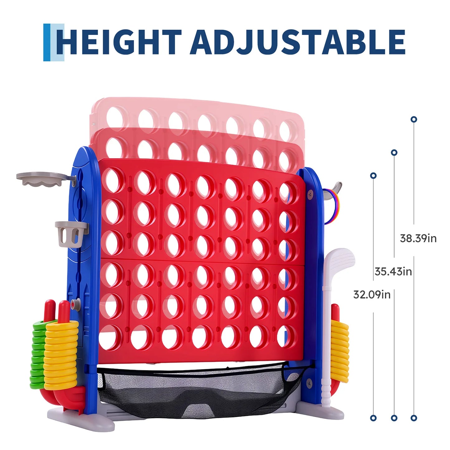 Jumbo 4 in 1 Outdoor Yard Games for Families Events