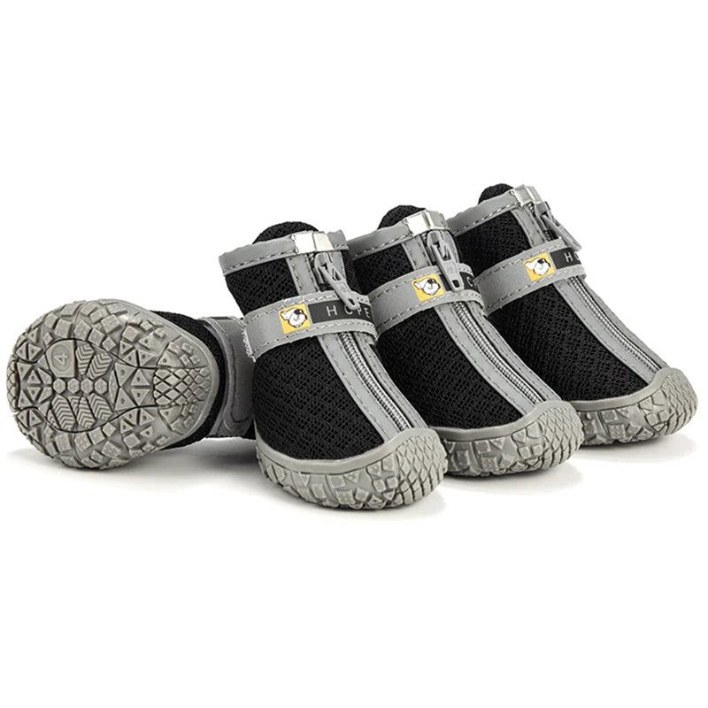 Dog Booties, Non-Slip Soles, Thick Plush Paw Protection