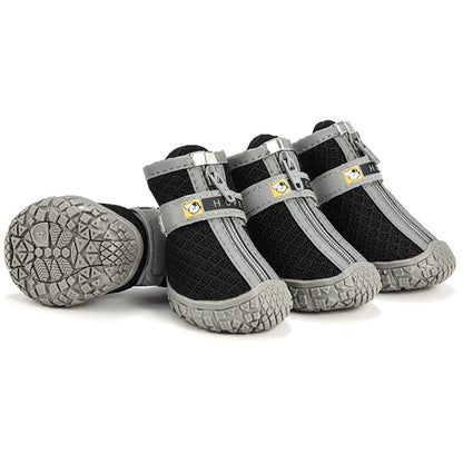 Dog Booties, Non-Slip Soles, Thick Plush Paw Protection