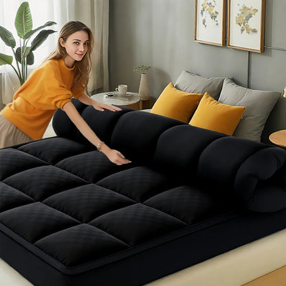 Thick Mattress Cover, Cooling, Noiseless, Breathable, Fitted