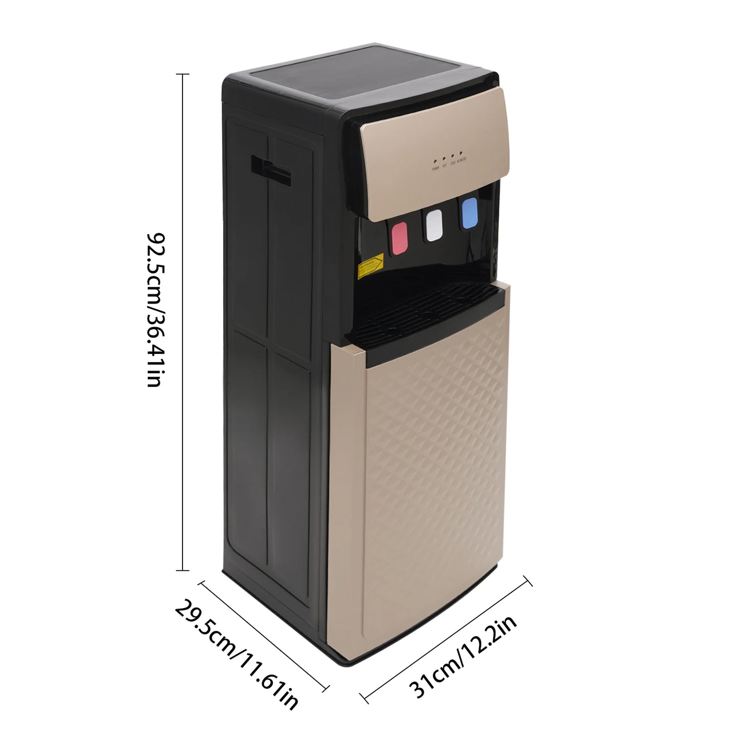 Bottom Loading, Hot & Cold Standing Water Dispenser,