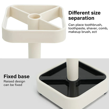 Toothbrush Holder, Cup and Cover, Compatible w/Conventional Toothbrushes,
