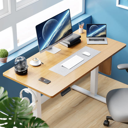 Sit, Standup Adjustable 40"x24" Computer Desk Workstation