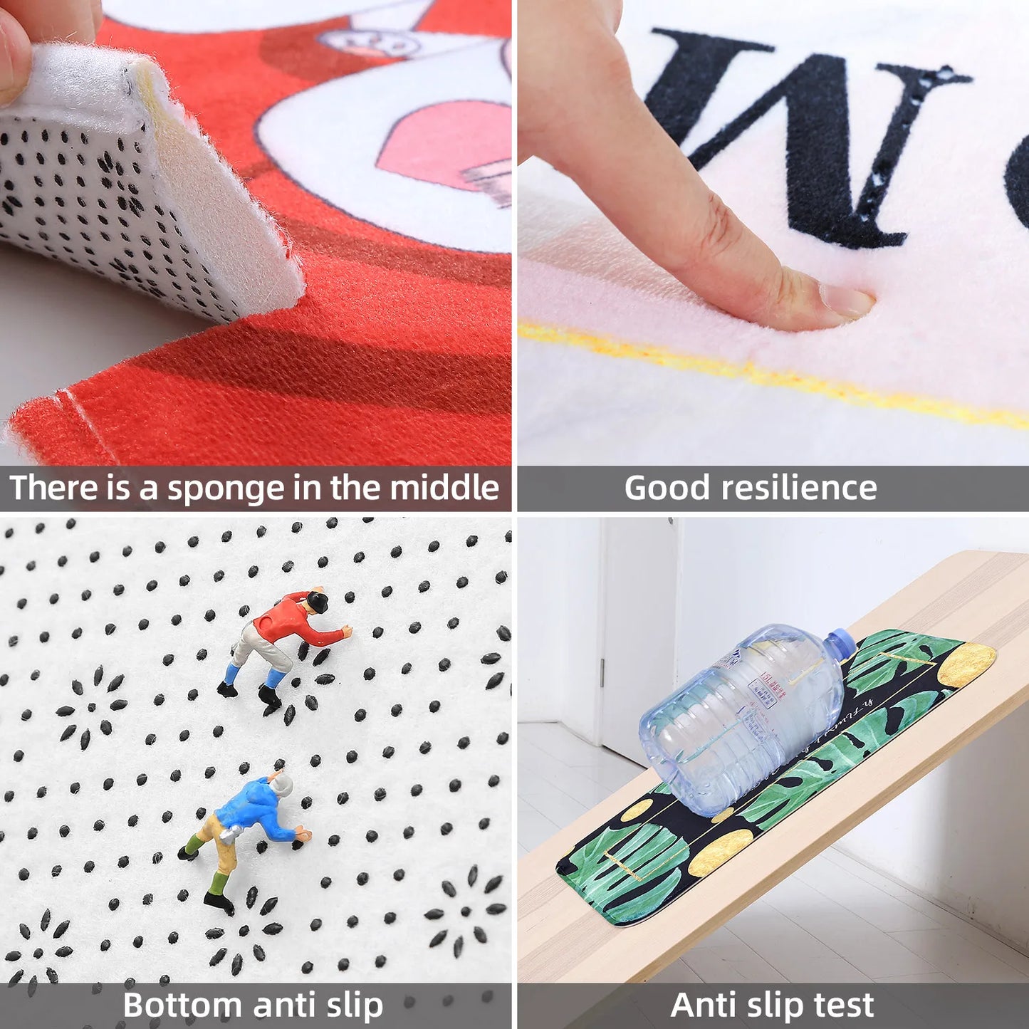 1pc Multi-purpose Sponge Water Absorption Mat