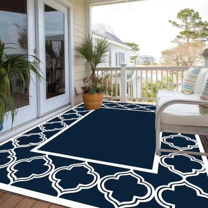 Outdoor Rugs, Waterproof, Reversible