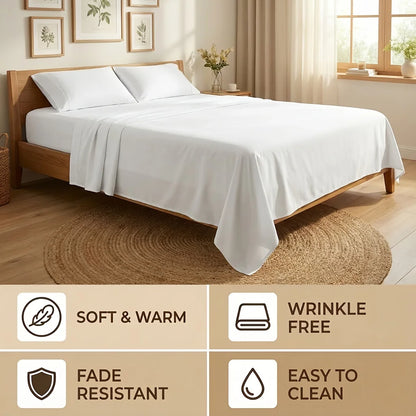 Cooling Bamboo Sheets Sets, All Sizes and California King