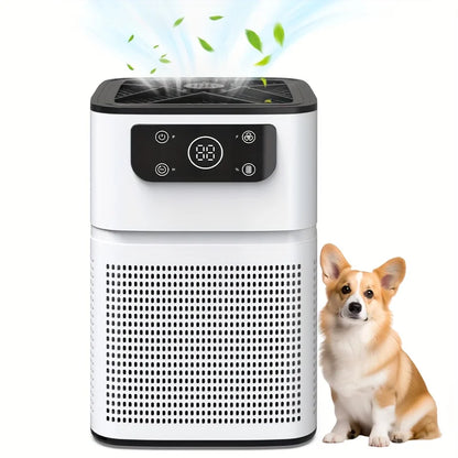 2pk Quiet Air Purifier for Pets, Dust, Odor, Smoke, Aromatherapy Function,