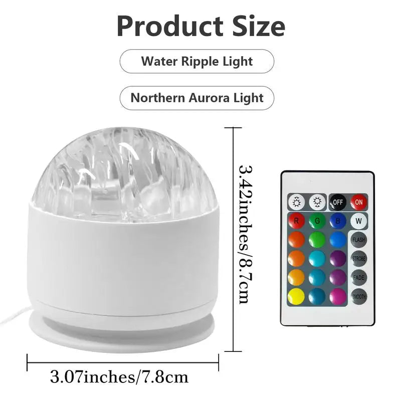 Starry Sky Night Light Projector with Rotating Stars, Soft Glow