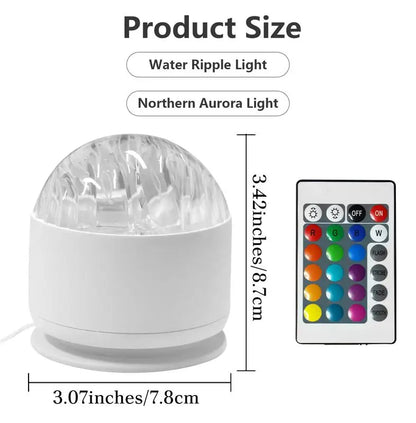 Starry Sky Night Light Projector with Rotating Stars, Soft Glow