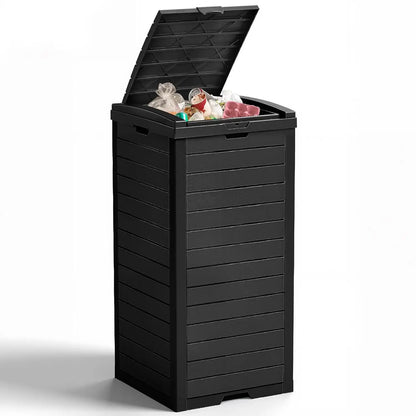 38 Gallon Trash Bin, Waterproof, UV-Resistant ,Lockable Lid