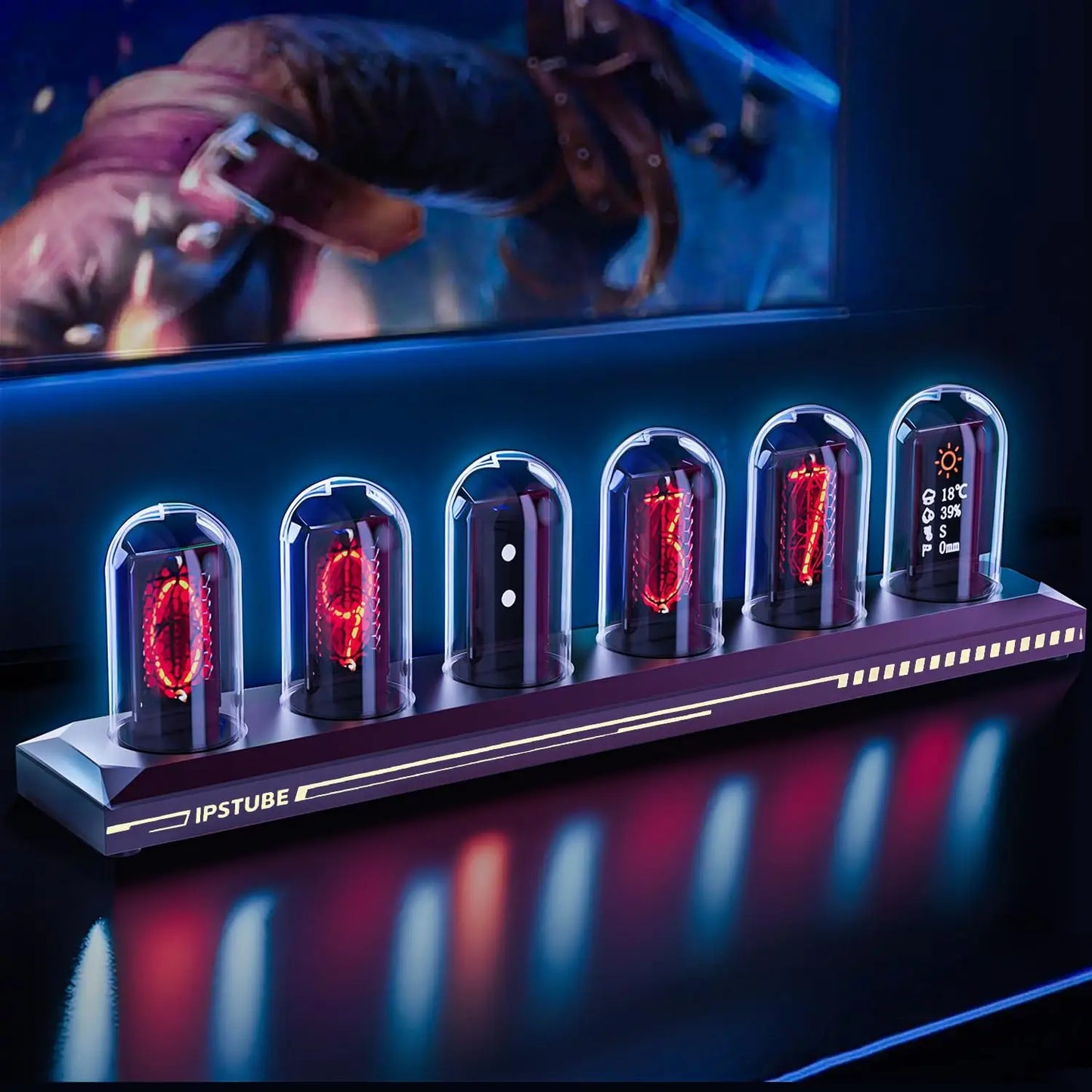 Night Light, Digital Clock, Nixie Tube Kit Simulation