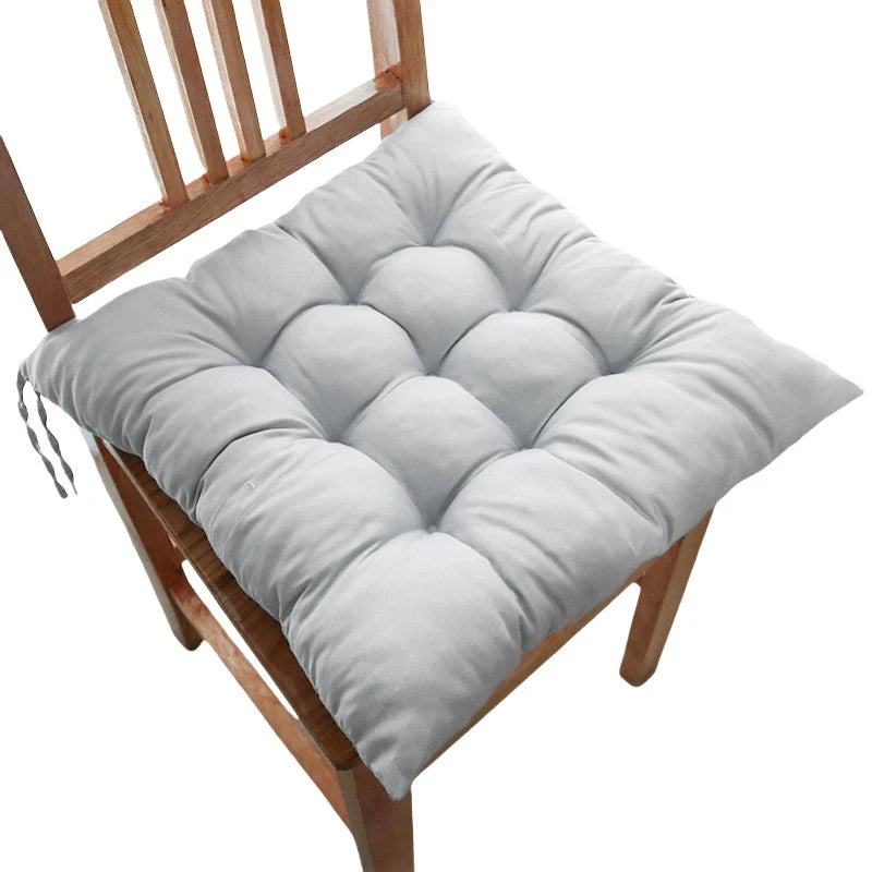 1pc Cotton Upholstered Soft Padded Cushion