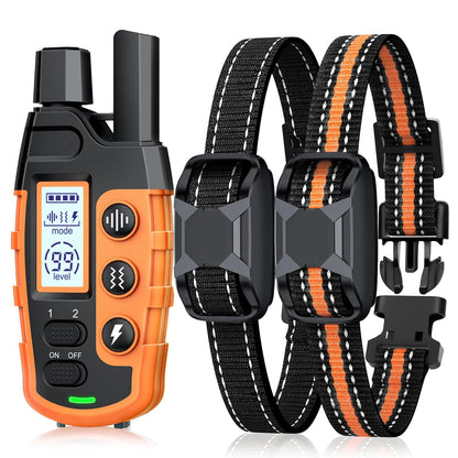 3300' Waterproof Dog Training Collar for 5-120lbs w/Remote Control