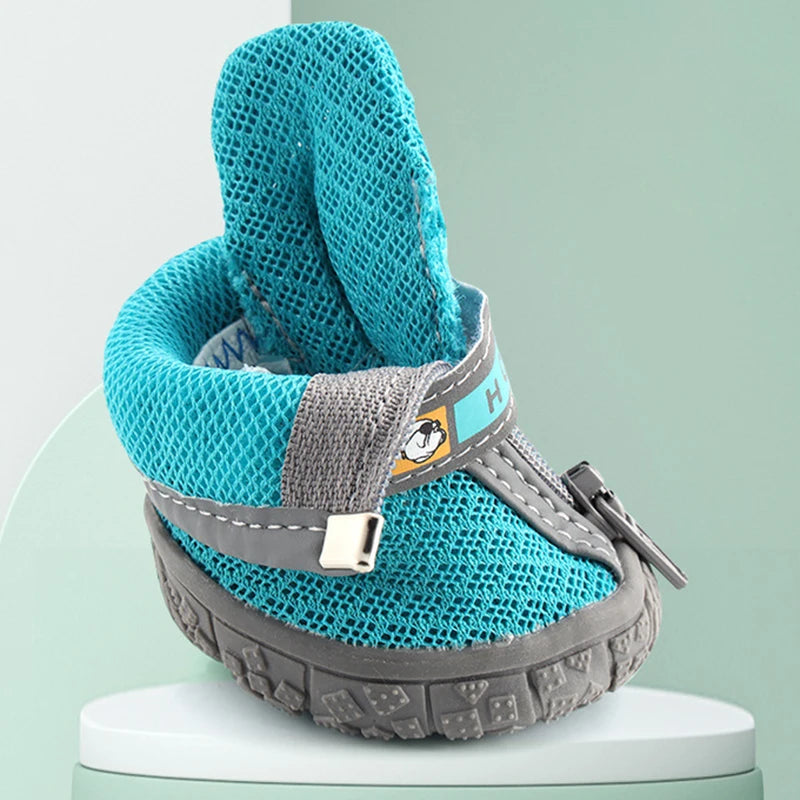 Dog Booties, Non-Slip Soles, Thick Plush Paw Protection