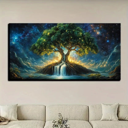 Tree of Life Magic, 1.5" Thick, Solid Pine Wood Frame