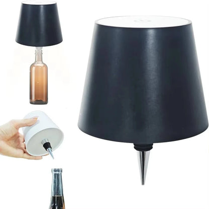 Touch LED Bottle Lamp, USB Rechargeable Mood Bottle Lamp