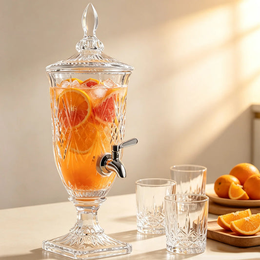 Beverage Dispenser with Stainless Steel Spigot