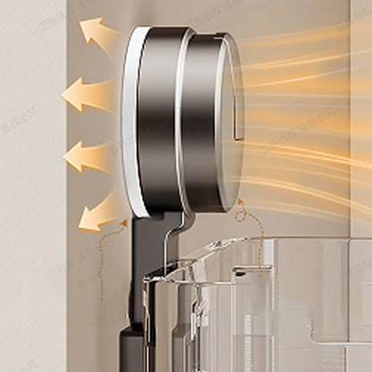 1pk Suction Cup Corner Shower Shelf - Stainless Steel, No-Drill, Anti-Rust