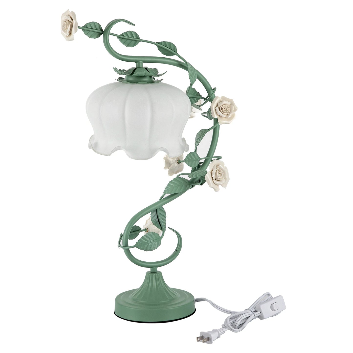Modern Flower, Rose Petal Table Lamp