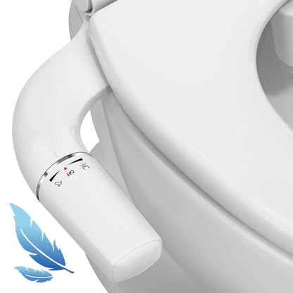Ultra-Slim Bidet Attachment for Toilet - Dual Nozzle (Frontal & Self Cleaning)