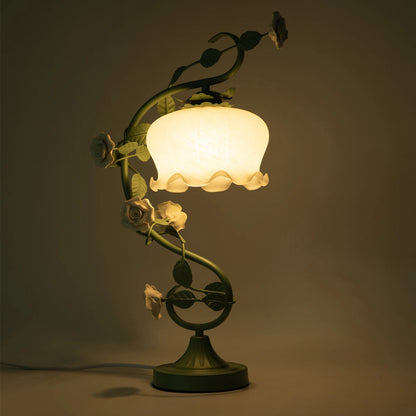 Modern Flower, Rose Petal Table Lamp