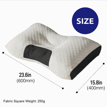 (2) High Quality Neck Massage Pillows, Ergonomic Orthopedic Support