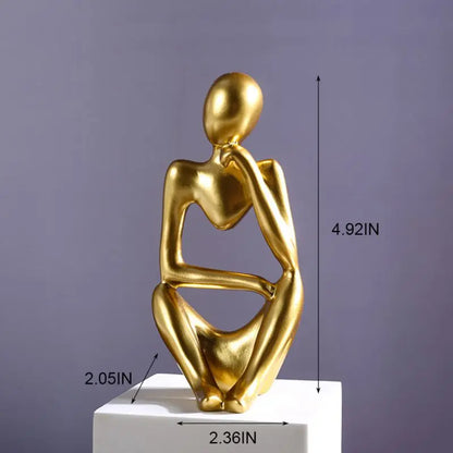 Thinker Statue, Portrait Silicone Mold