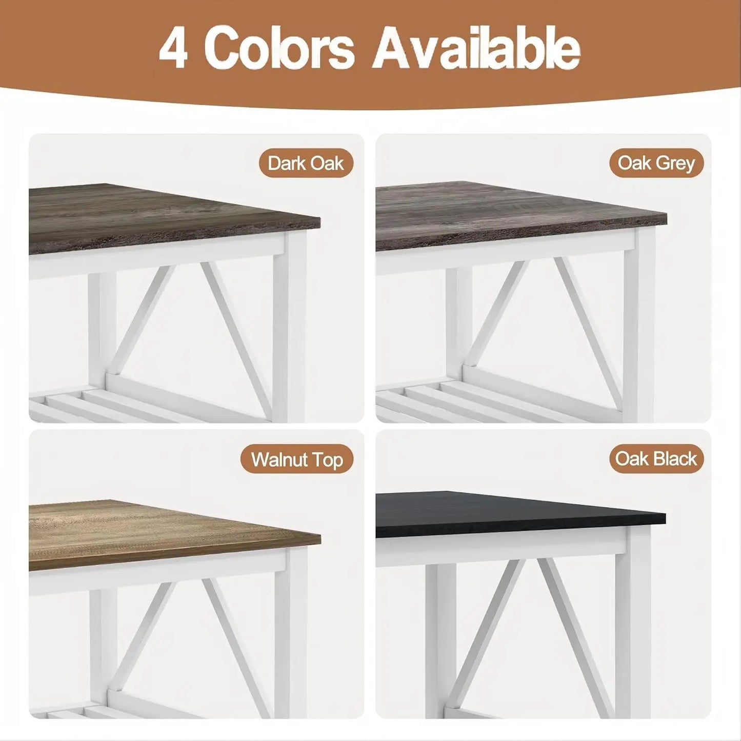 Modern Farmhouse Rectangular Coffee Table