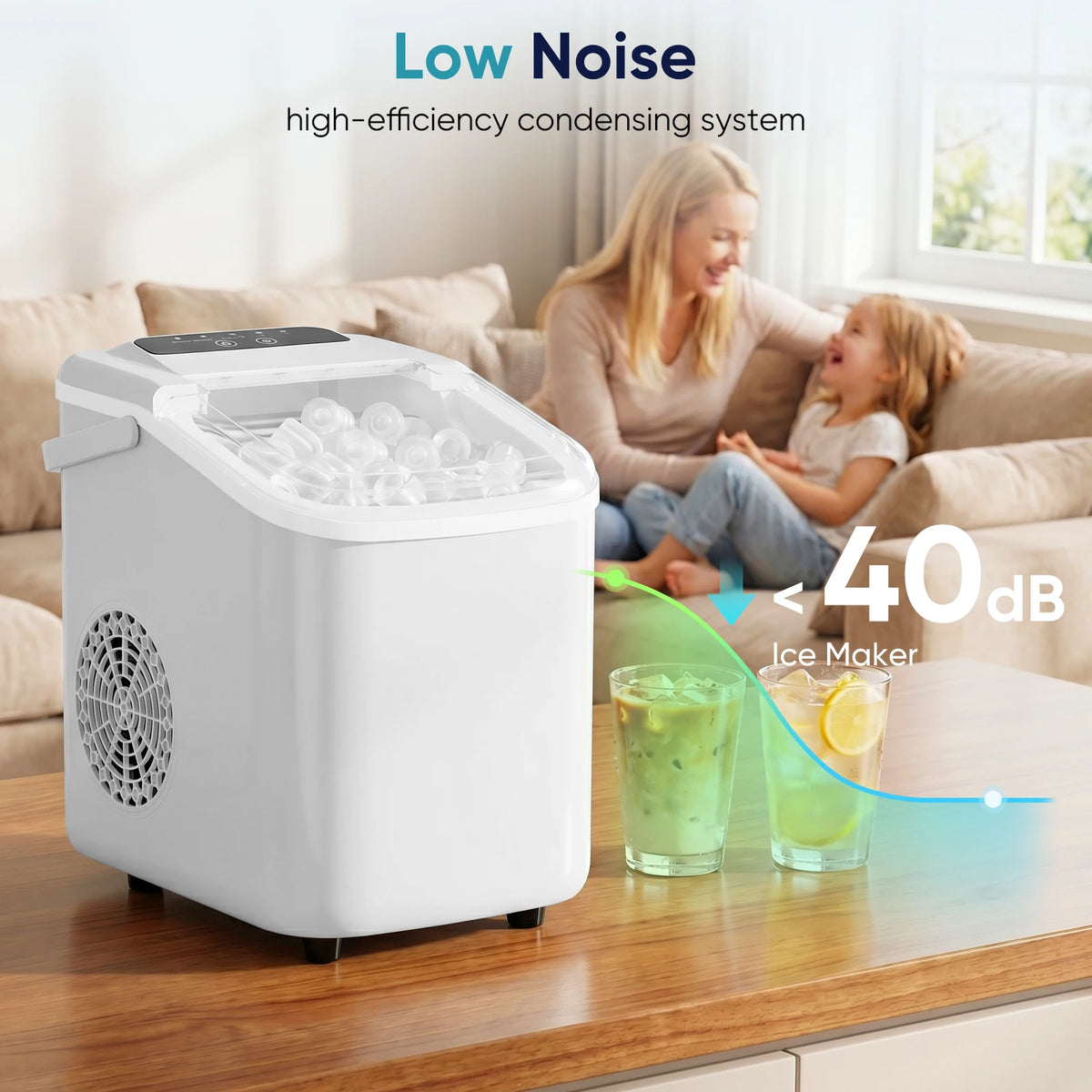 Rapid Small Portable Ice Machine
