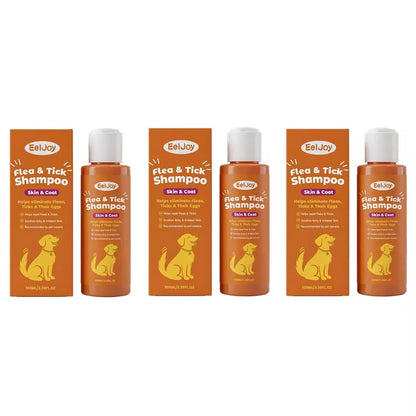 Gentle Anti Flea Tick Dog, Cat Grooming Shampoo