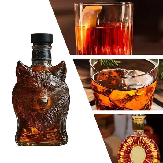 VARIOUS ANIMAL WHISKEY DECANTERS