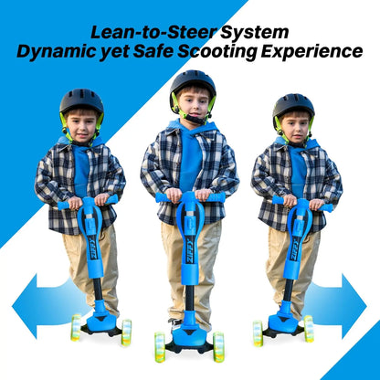 2 in 1 Toddler 3 Wheel Scooter, Adjustable Handlebars