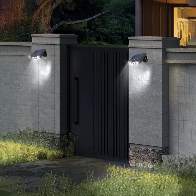4 LED Flush Mount Light, Motion Sensor Security Spotlight