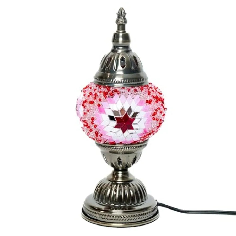 DIY Turkish Mosaic Lamp Kit, Glass Decorative Table Bedside Night Light