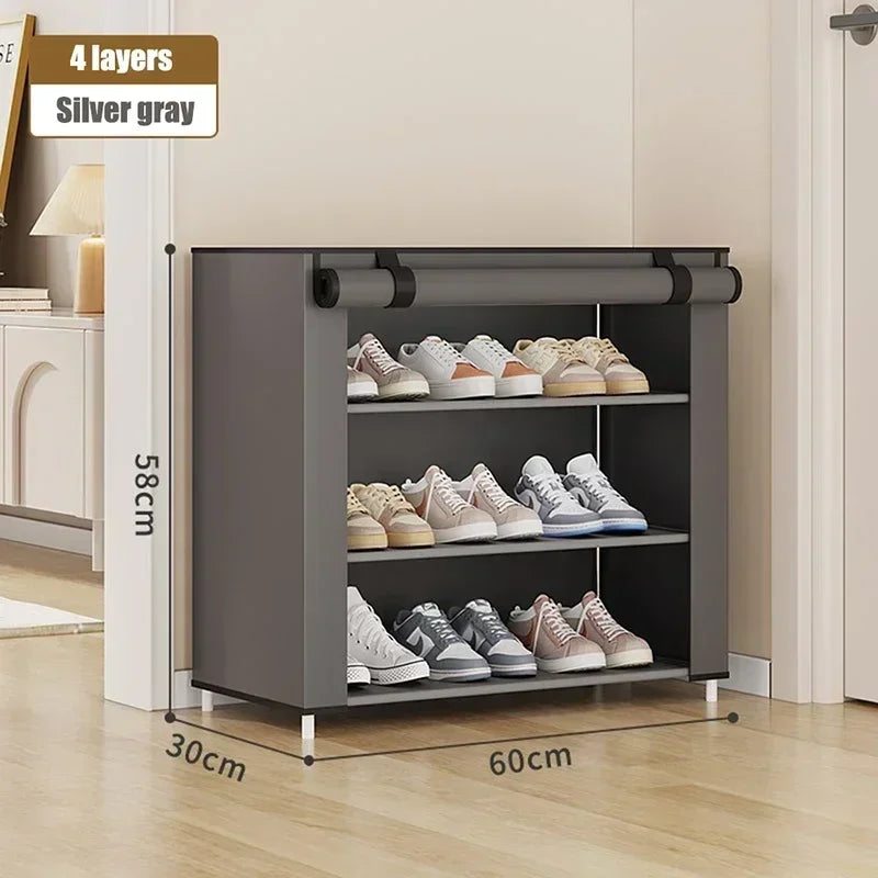 Multi-layer Dustproof Shoe Cabinet, Organizer