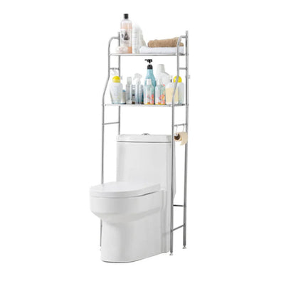3-Tier Freestanding Over Toilet Storage Shelves, Paper Holder