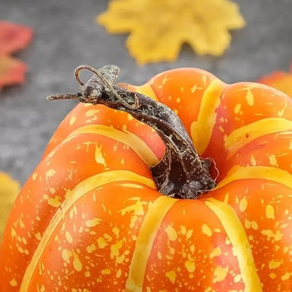 16 Pcs Outdoor Pumpkin Fall Decorations, Large, Small