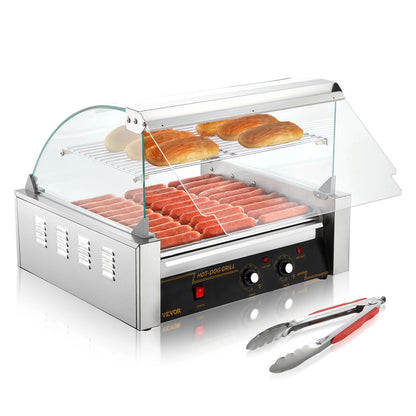 Hot Dog Roller, Electric Sausage Maker, Barbecue Grill Machine