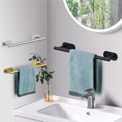 Hand Towel Holder for Bathroom, Kitchen, Adhesive