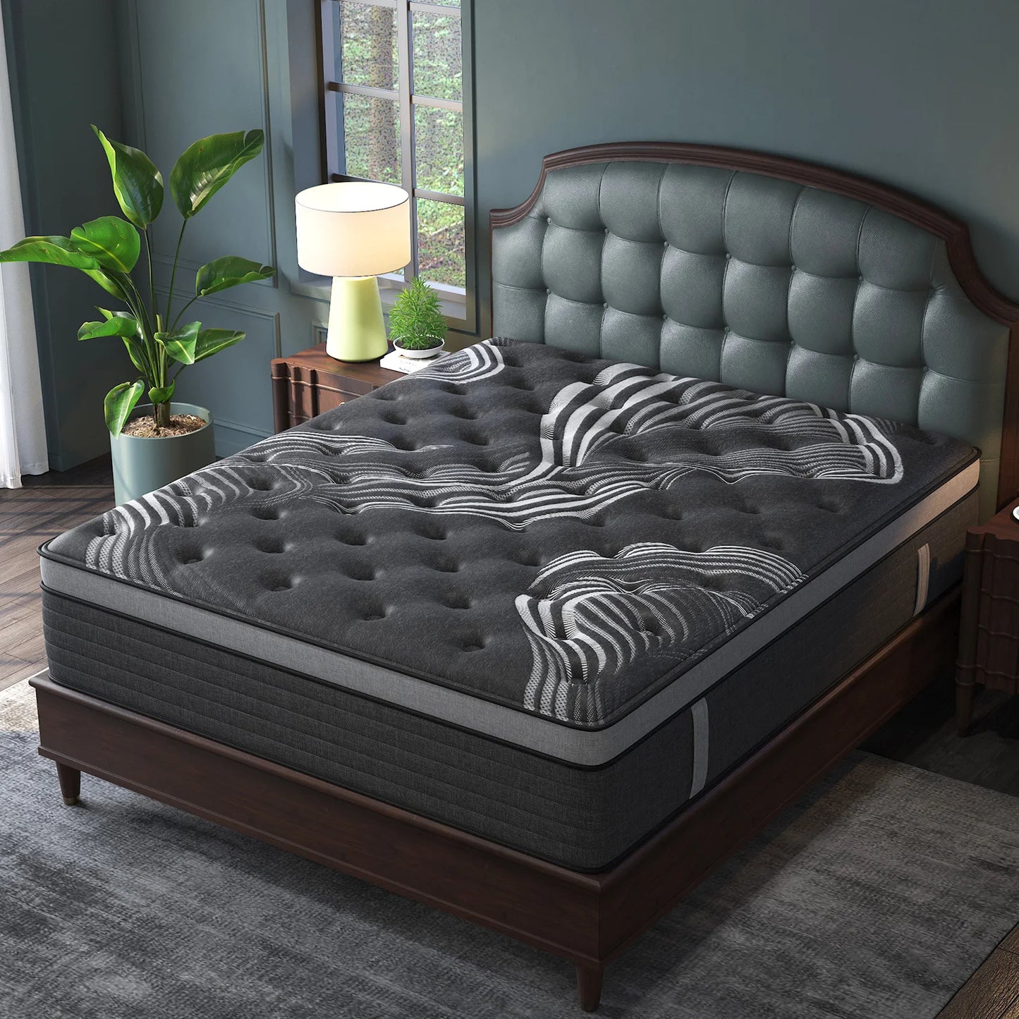 12", 14" Gel Pocket Spring Mattress In a Box, 4 Sizes