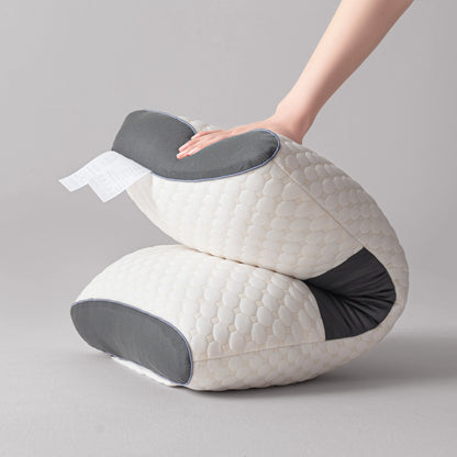 (2) High Quality Neck Massage Pillows, Ergonomic Orthopedic Support