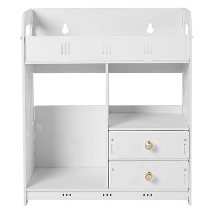 Bathroom Wall Mounted Wall Cabinet with 2 Drawers